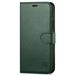 SHIELDON iPhone 13 Pro Wallet Case Midnight Green, iPhone 13 Pro