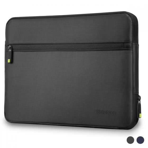 Leather Laptop Sleeve Case, Leather Organizer Laptop Case for 13.5 inc