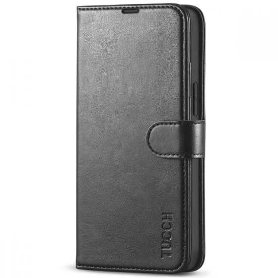 Galen Leather iPhone 13 Mini (5.4) Leather Wallet Case