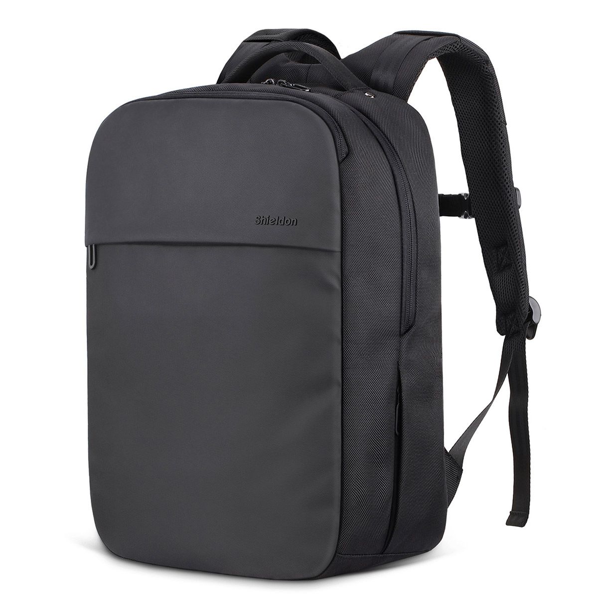 SHIELDON Travel Laptop Backpack, Business Anti Theft Slim Durable ...