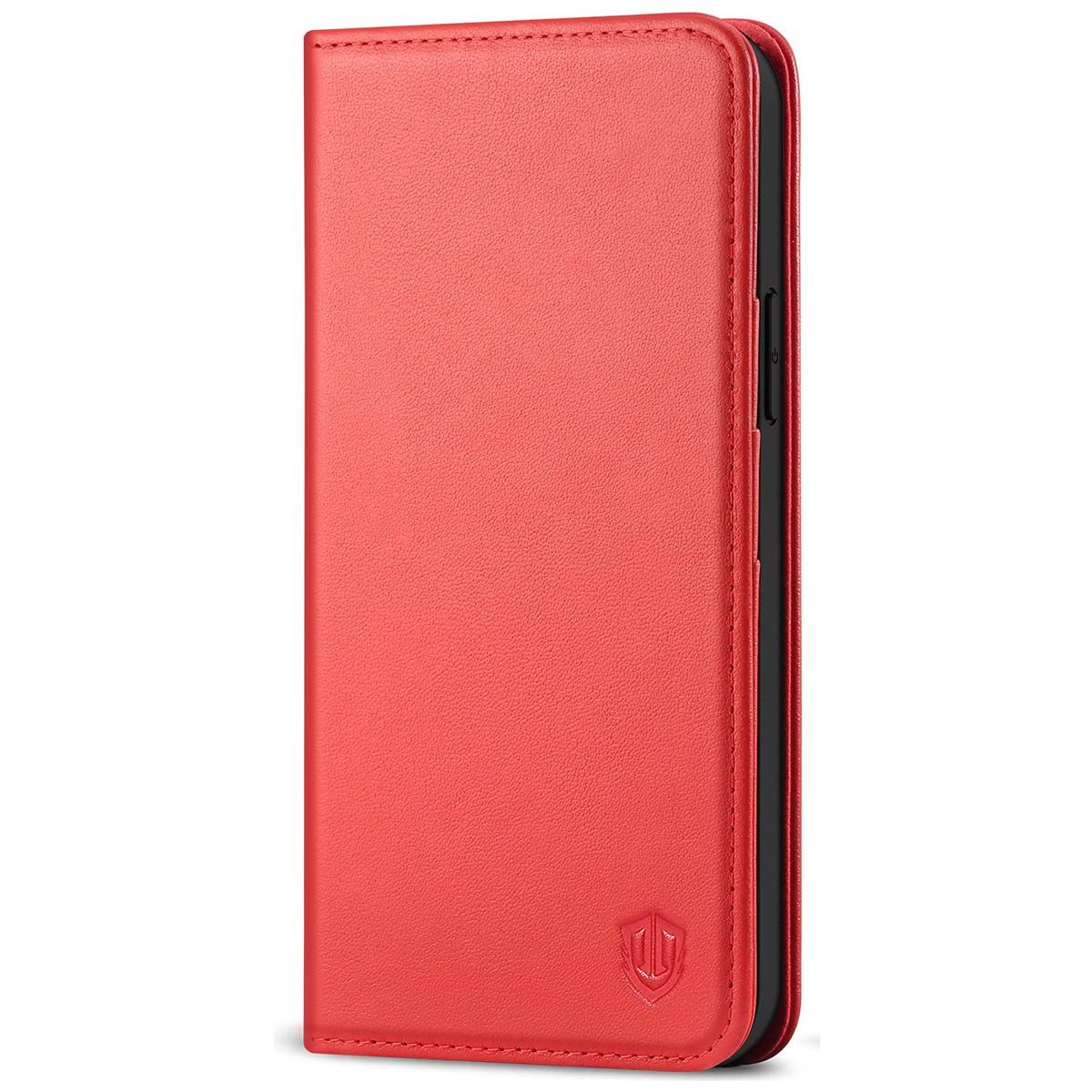 SHIELDON iPhone 13 Pro Max Wallet Case Red, iPhone 13 Pro Max