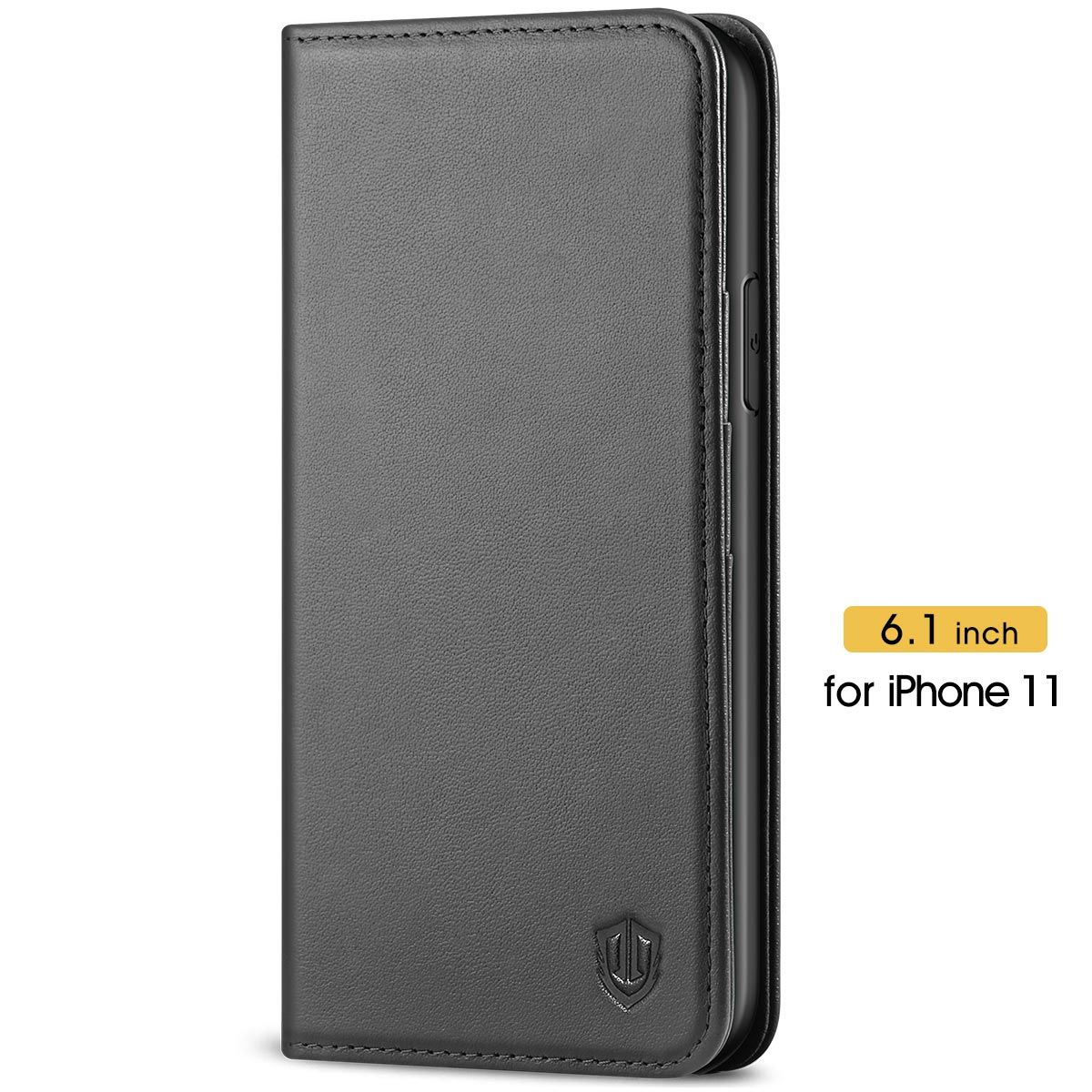 SHIELDON iPhone 14 Pro Max Wallet Case, iPhone 14 Pro Max Genuine Leather  Cover with RFID Blocking, Book Folio Flip Kickstand, Magnetic Closure for iPhone  14 Pro Max 6.7-inch 5G