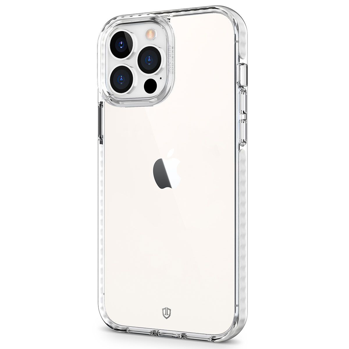 Clear & white phone case