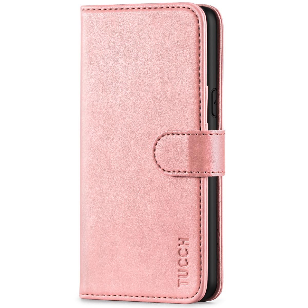 Magnetic Genuine Leather Skin Flip Wallet Phone Case Cover On For